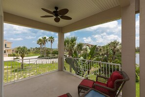 Terrace/patio - Tropical Hideaway in Cinnamon Beach With Private Jacuzzi! (Palm Coast)
