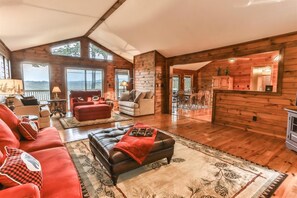 Fireplace, DVD player