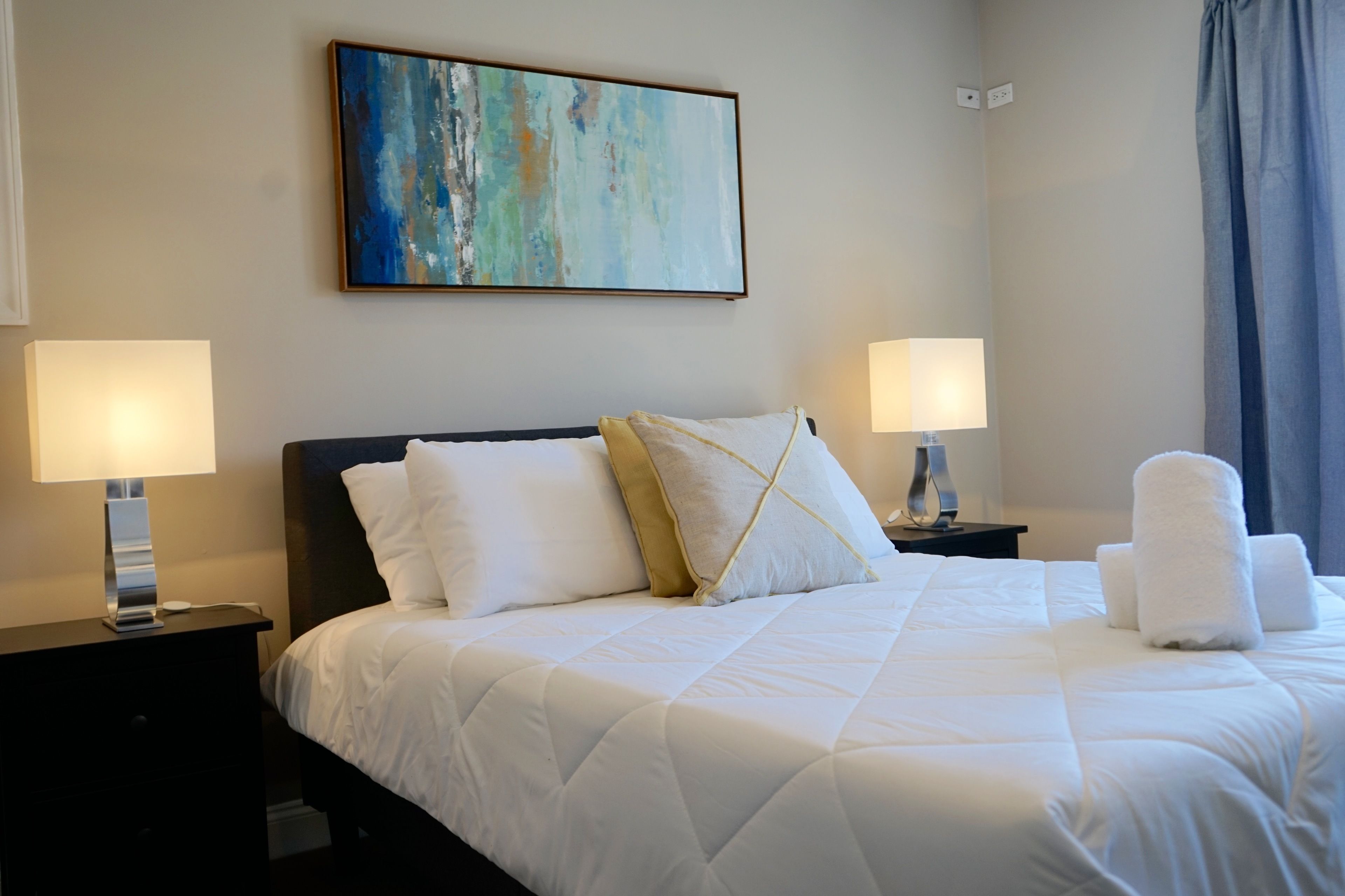 Business Apartment, Balcony, City View | Iron/ironing board, free WiFi, bed sheets