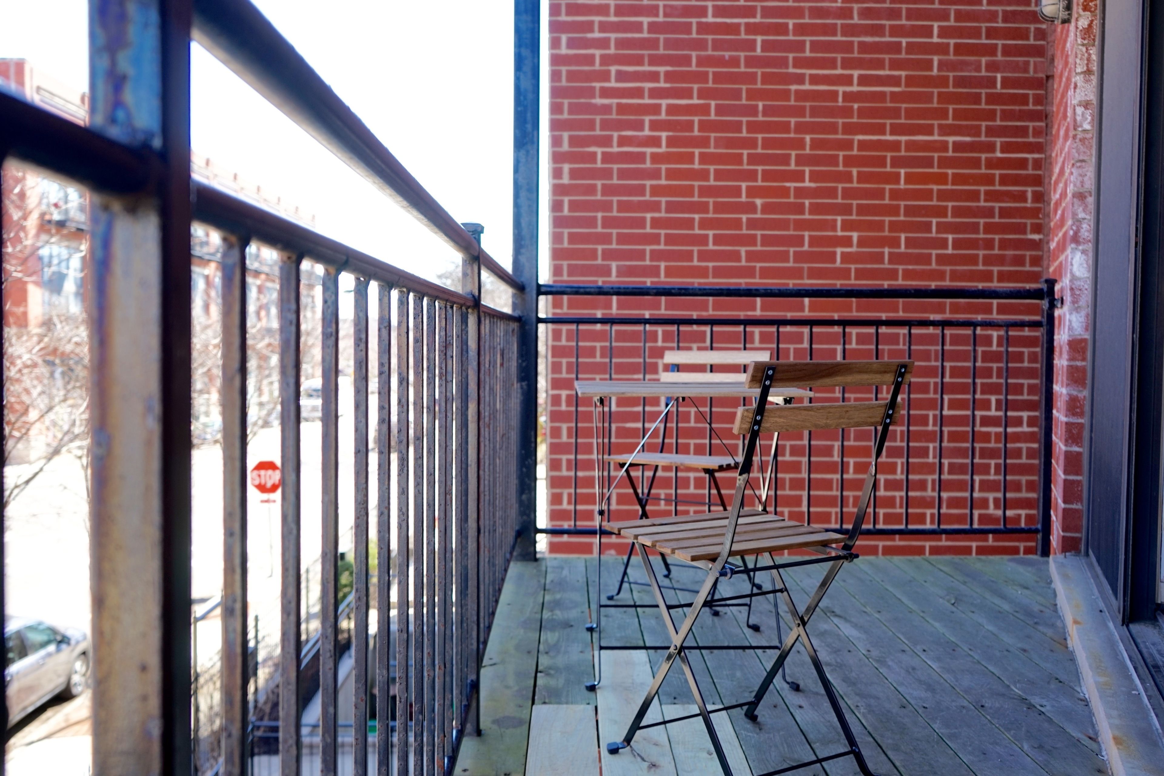 Business Apartment, Balcony, City View | Terrace/patio