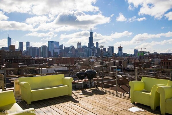Luxury Penthouse, Balcony, City View | Terrace/patio