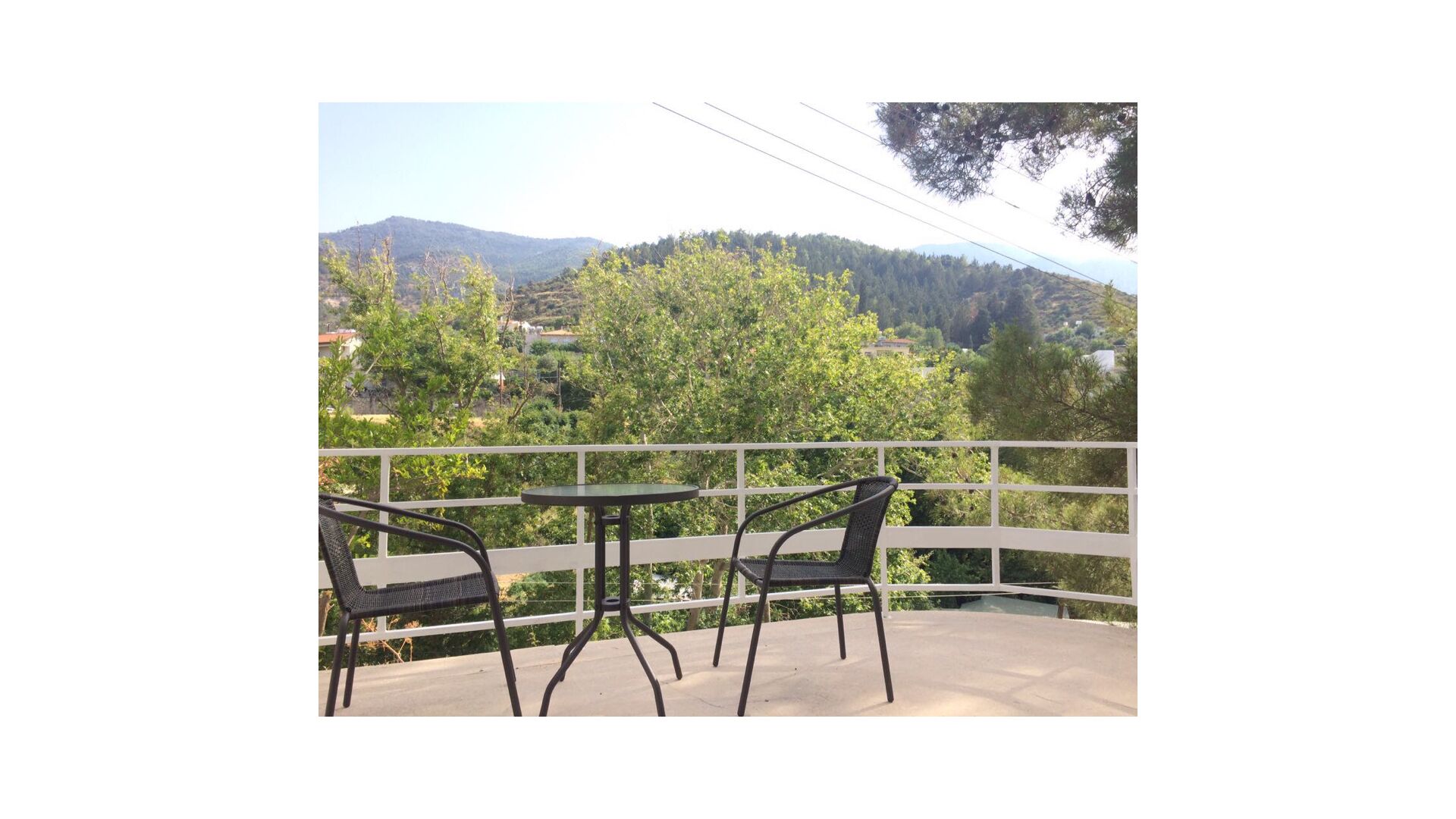 Veiw from front door/terrace