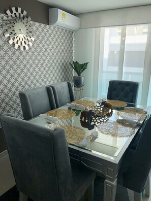 Family Apartment, 3 Bedrooms, Kitchen | Dining room - TIVOLI 3 BEDROOM APARTMENT, NEAR BUENAVISTA. (Barranquilla)