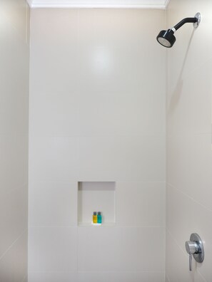 Superior Twin Room, No Windows | Bathroom shower