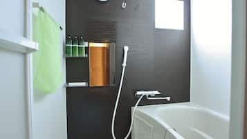 Standard Apartment, Non Smoking | Bathroom amenities | Separate tub and shower, deep soaking tub, free toiletries, hair dryer