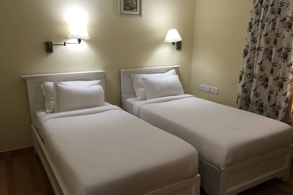 Habitación ejecutiva con 2 camas individuales | 1 habitación, sábanas de algodón egipcio y ropa de cama de alta calidad