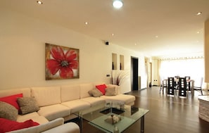 TV, fireplace, DVD player - Luxury villa with heated pool and large private garden, near the sea (Peroj)