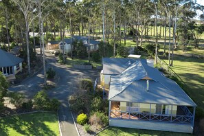 Cottage Familial, 2 chambres | Vue sur le jardin