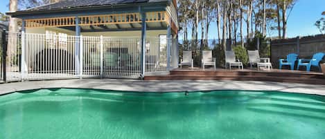 Seasonal outdoor pool