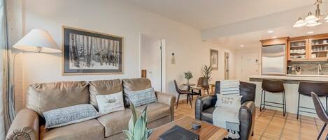 Télévision, cheminée