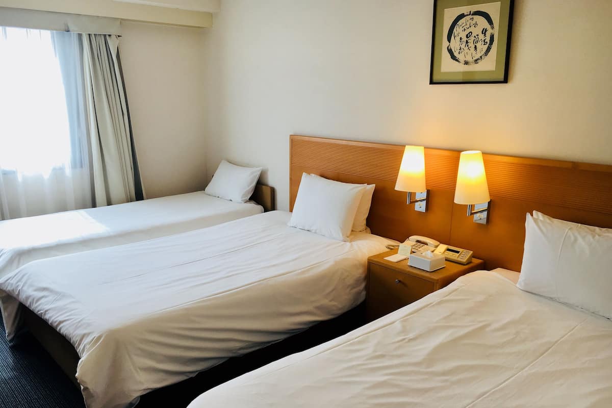 Chambre Standard avec lits jumeaux, non-fumeur (with 1 Extra bed)