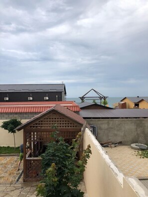 Blick von der Unterkunft