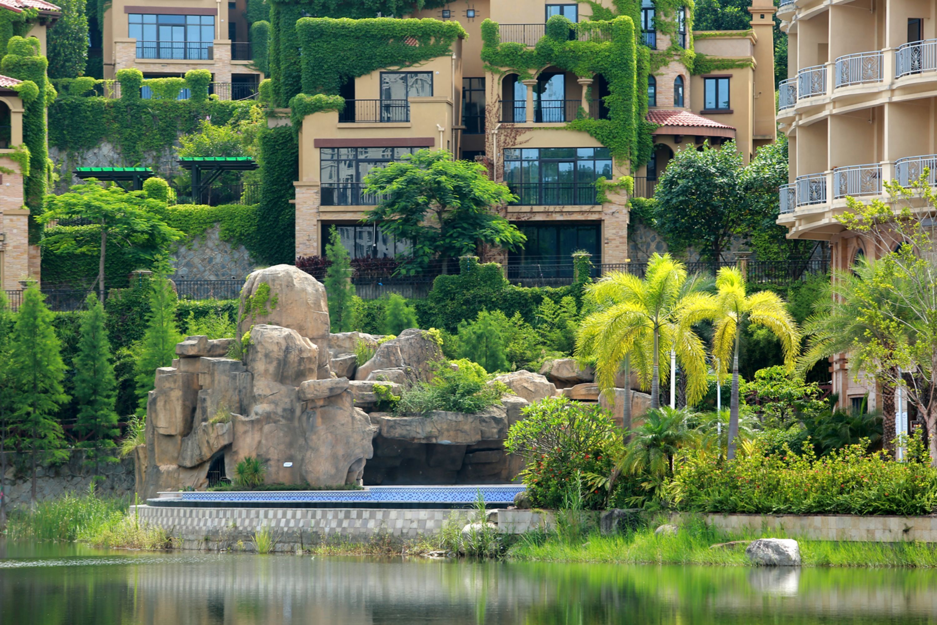 Pemandangan dari properti