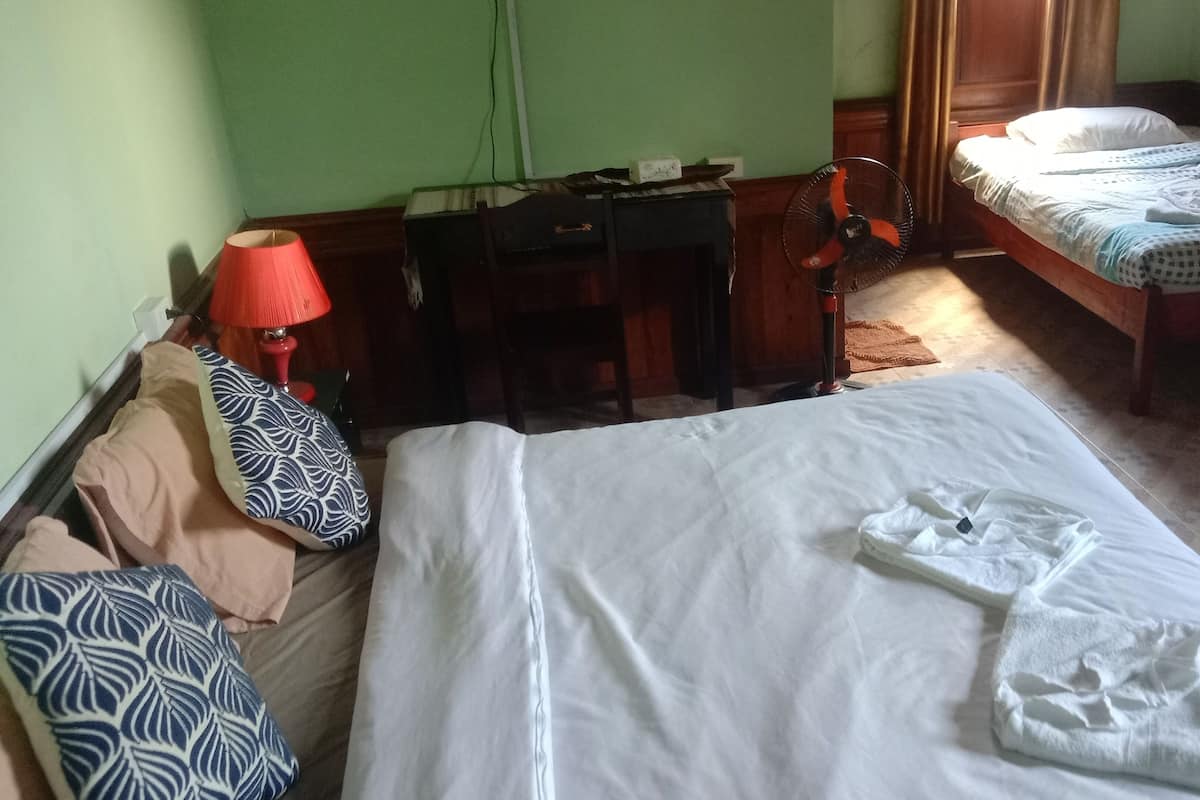 Individually decorated, desk, laptop workspace, free WiFi