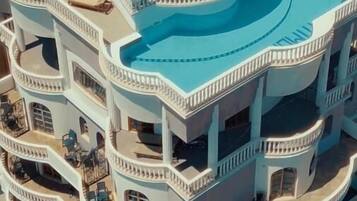 Majoituspaikan julkisivu