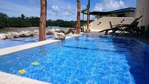 Seasonal outdoor pool