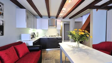 Apartment, 2 Bedrooms | Living room | LCD TV