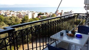 Panoramic Double or Twin Room, 2 Single Beds | View from room - Anemos studios (Istiaia-Aidipsos)