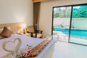 Superior Pool Access - Double | In-room safe, desk, blackout curtains, free WiFi - Airport Beach Hotel Phuket (Sa Khu)