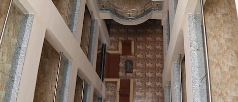 منظر من الجو على ارتفاع عالٍ