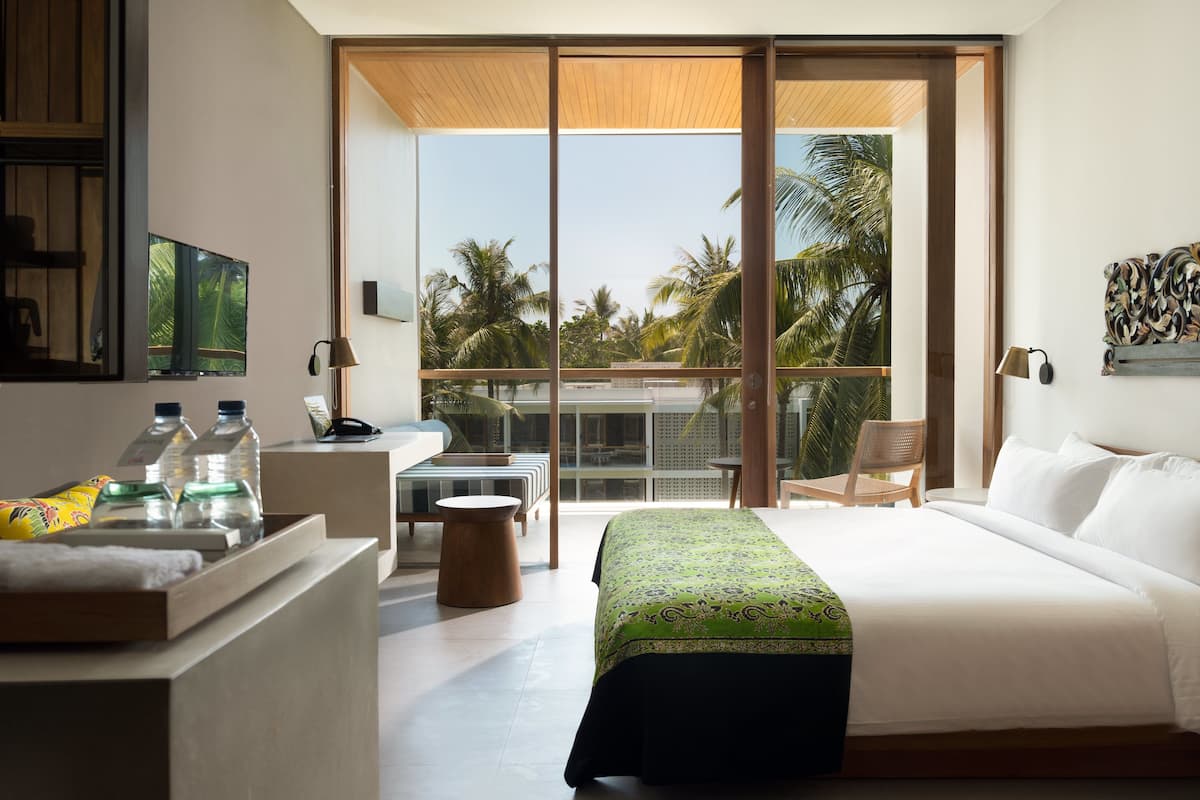 deluxe double room | courtyard view