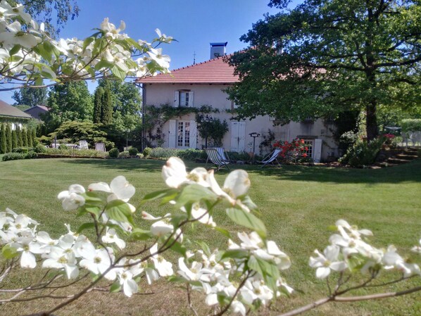 Façade de l’hébergement