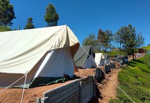 Swiss Tent | 1 bedroom, bed sheets