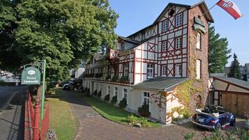 Fassade der Unterkunft