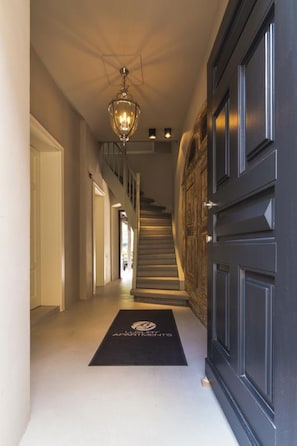 Interior entrance