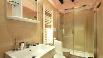 Apartment, 2 Schlafzimmer | Badezimmer | Dusche, Haartrockner, Hausschuhe, Bidet