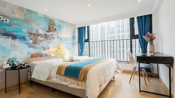 Deluxe Duplex | 2 bedrooms, premium bedding, memory-foam beds, individually furnished
