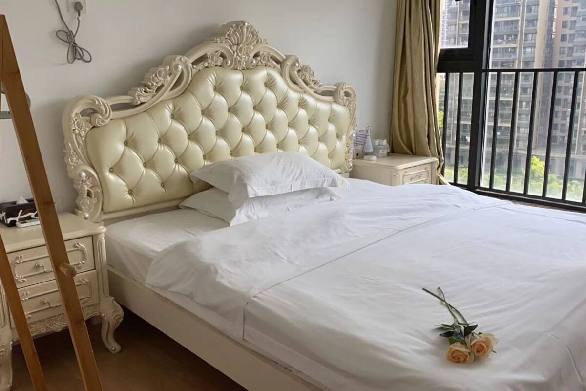2 chambres, literie de qualité supérieure, matelas mémoire de forme