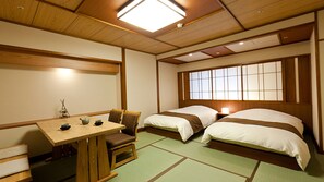 Kamar Twin (Japanese Style, with Shower Only) | Wi-Fi gratis