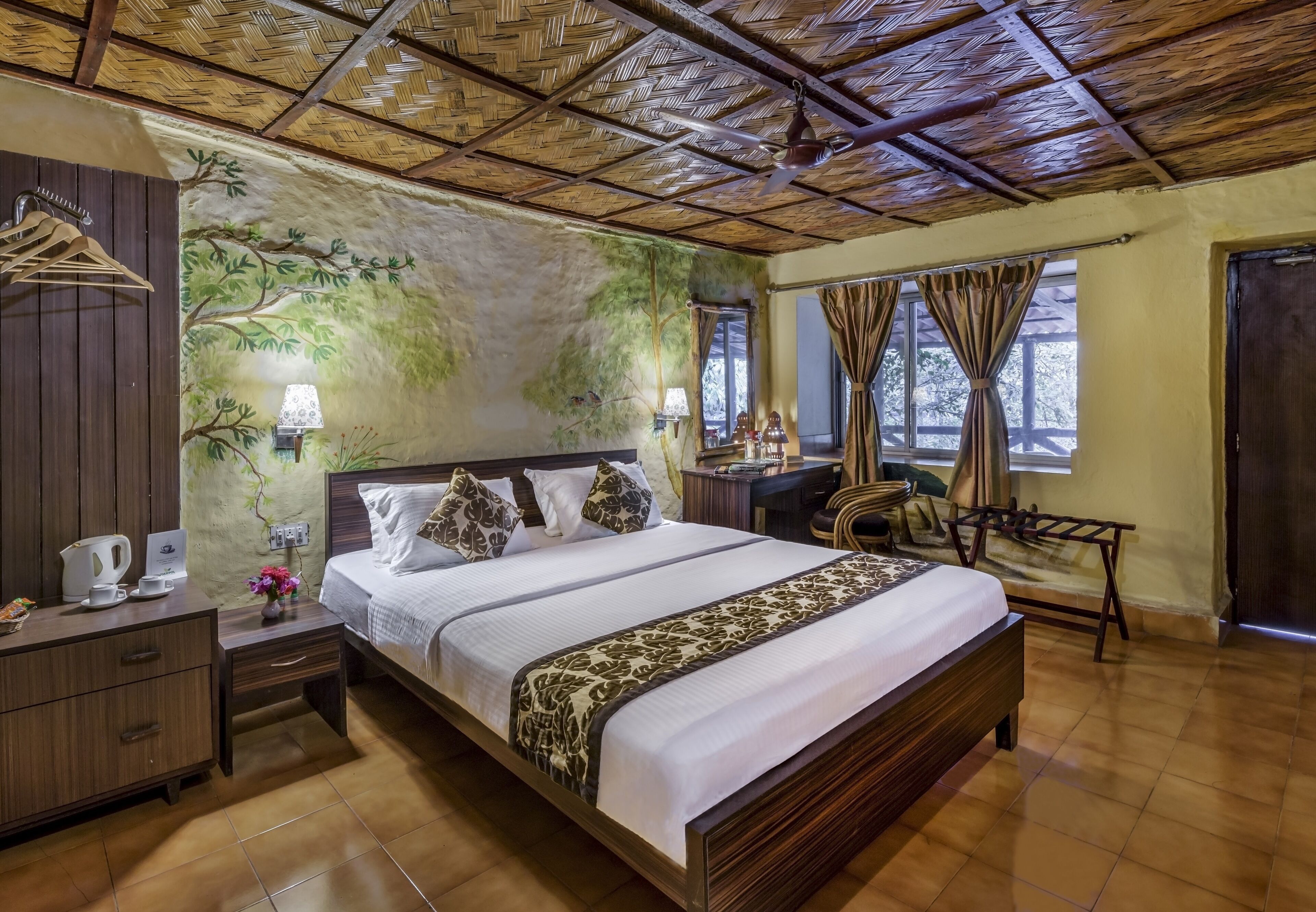 豪華平房 (Non AC) | 羽絨被、舒適加層、獨特裝潢、布置獨特