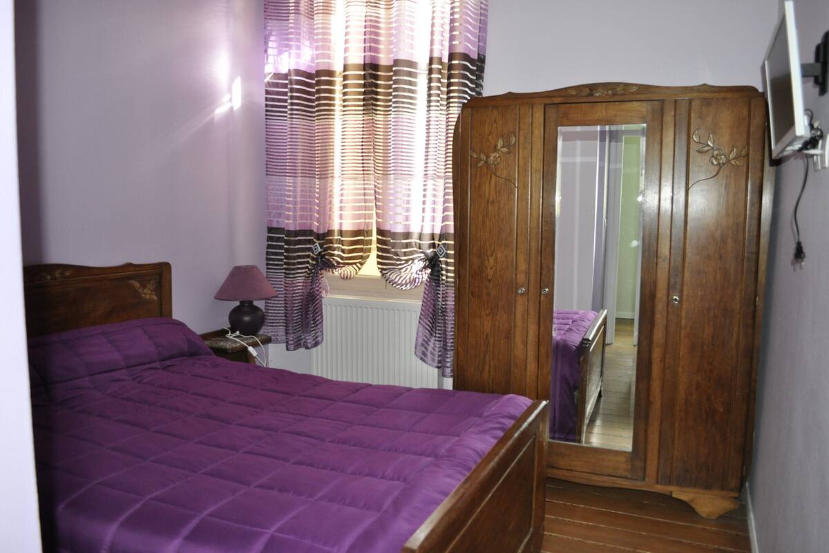 Tweepersoonskamer, privébadkamer (La SECRETE)