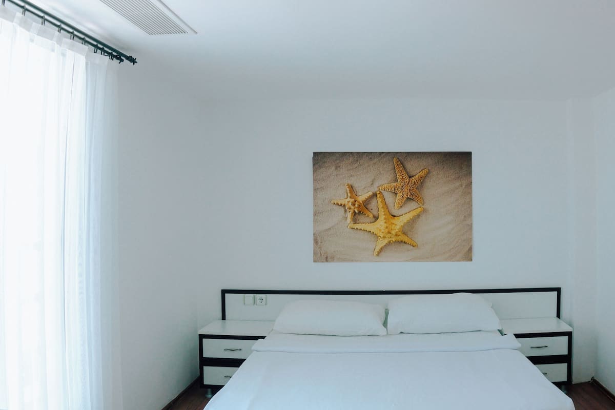 Vela Standart Dublex Pool View | Masa, ücretsiz kablosuz İnternet, çarşaf takımı 