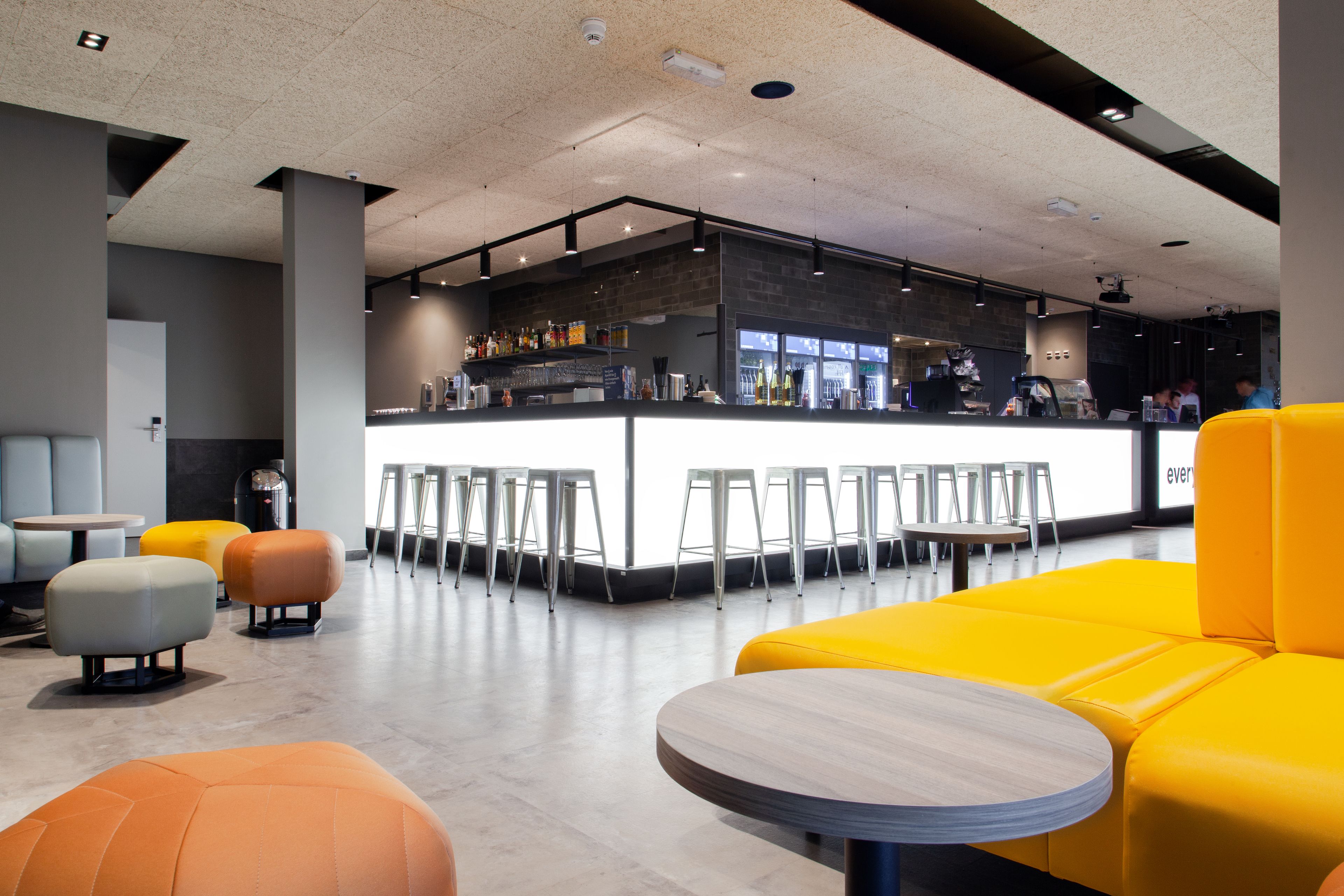 Zona de estar del vestíbulo