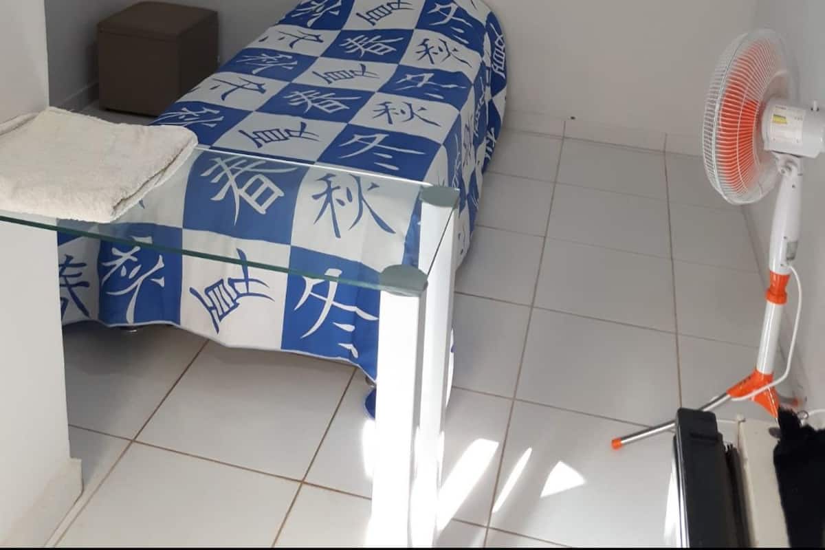 ห้องเบสิกซิงเกิล, 1 ห้องนอน | 1 ห้องนอน, Wi-Fi ฟรี, ผ้าปูที่นอน