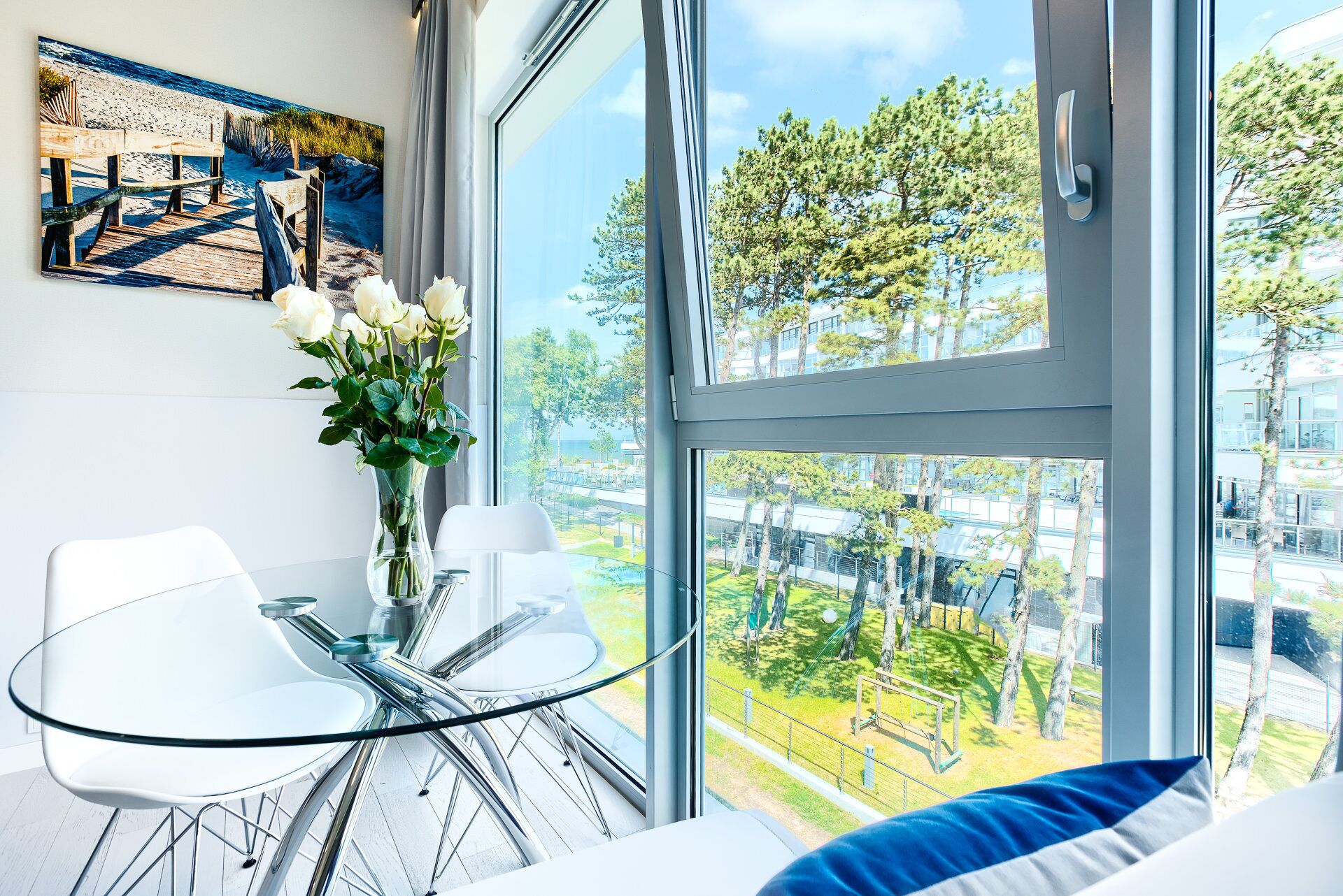 Studio Standar, 1 Tempat Tidur Queen, Bebas Asap Rokok, dapur kecil | Teras/patio