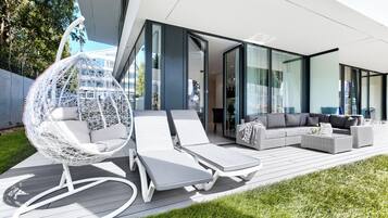 Deluxe-Apartment | Terrasse/Patio