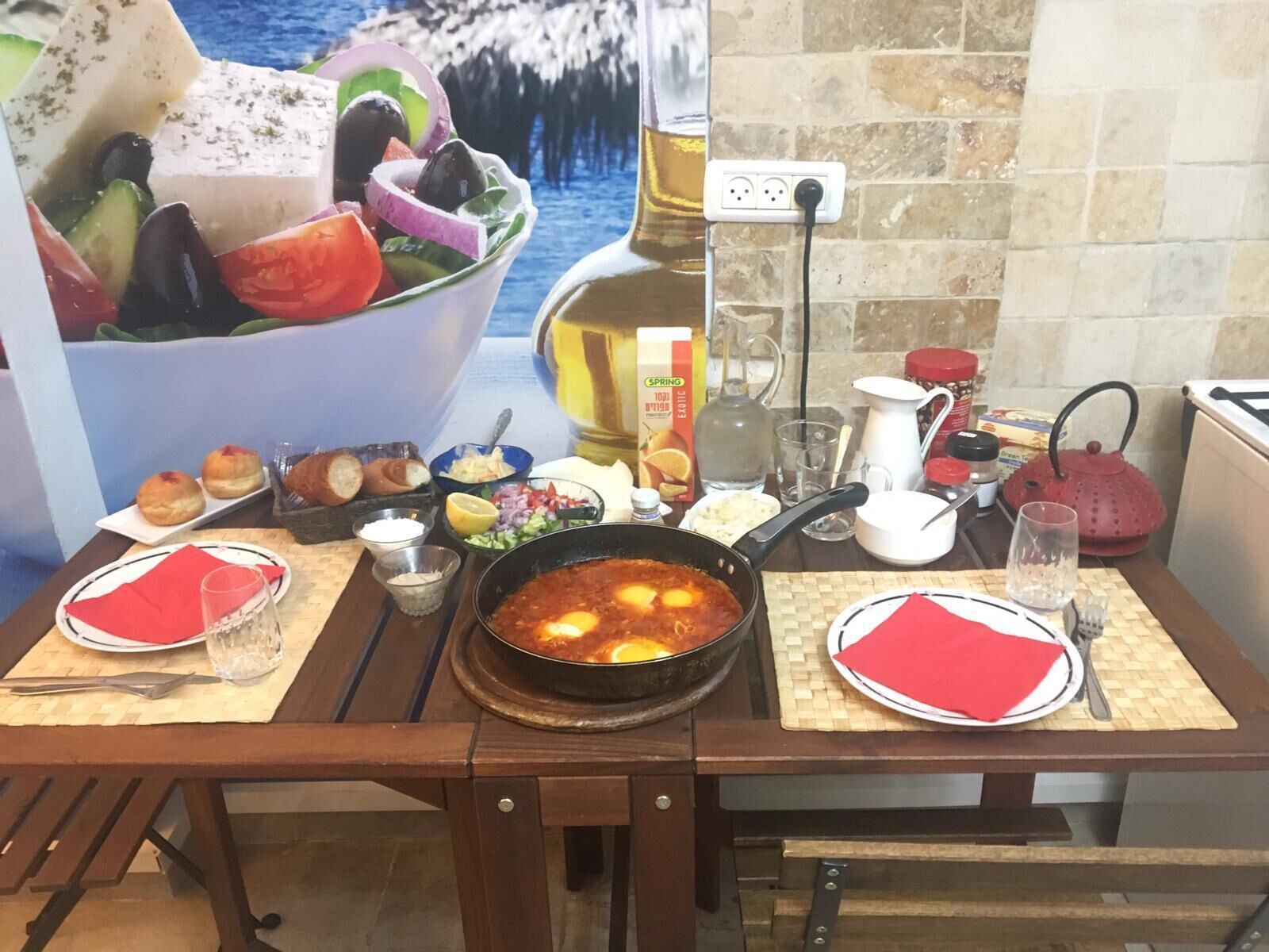 Opções para refeição