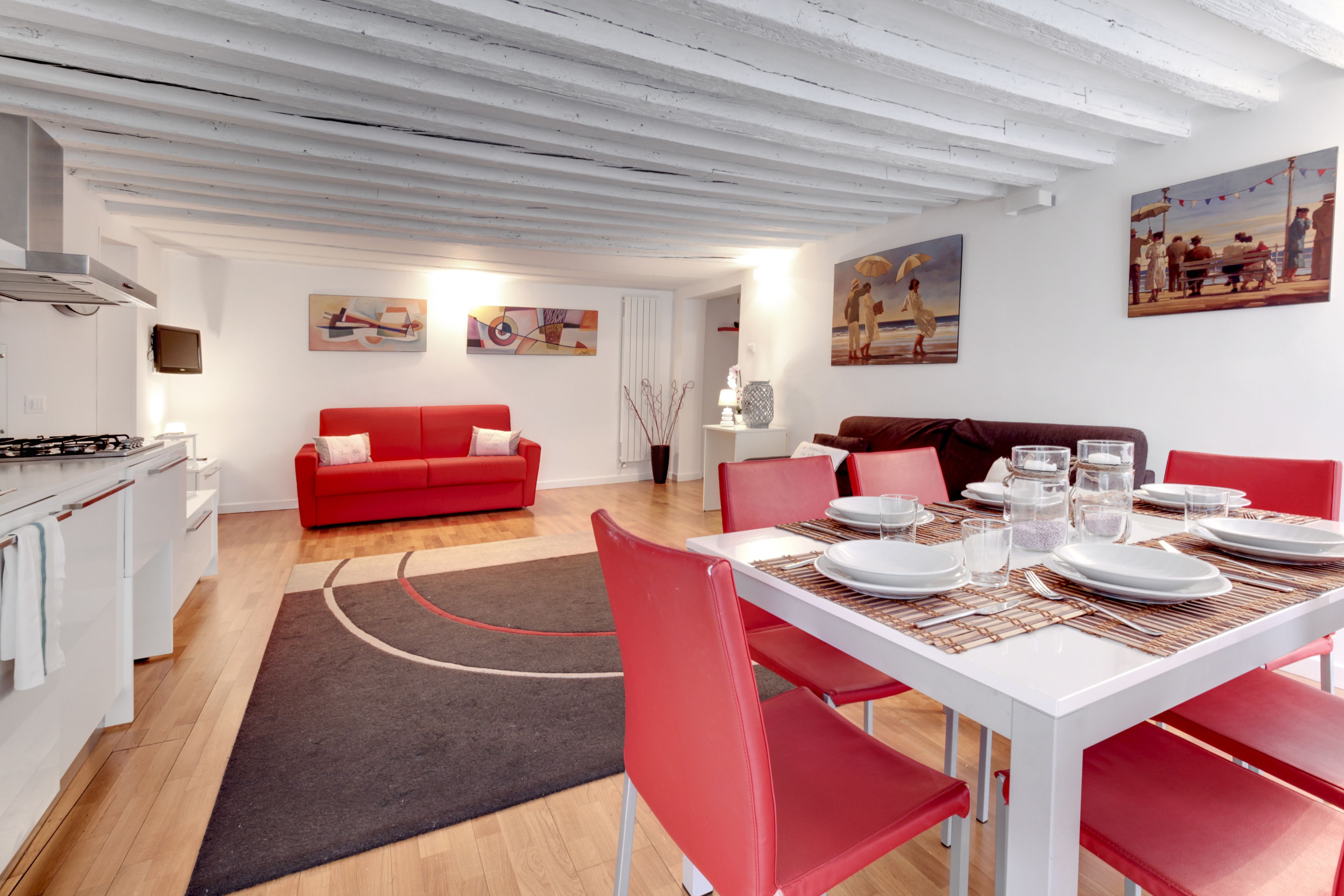 Apartamento, 2 habitaciones | Servicio de comidas en la habitación