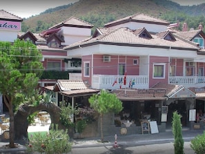 Fassade der Unterkunft