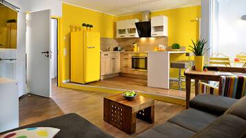 Classic Apartment, 1 Katil Ratu (Queen) | Ruang tamu | TV skrin rata