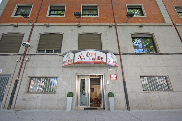 Façade de l’hébergement