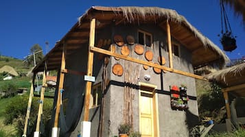 Familien-Ferienhütte, Mehrere Betten, Bergblick