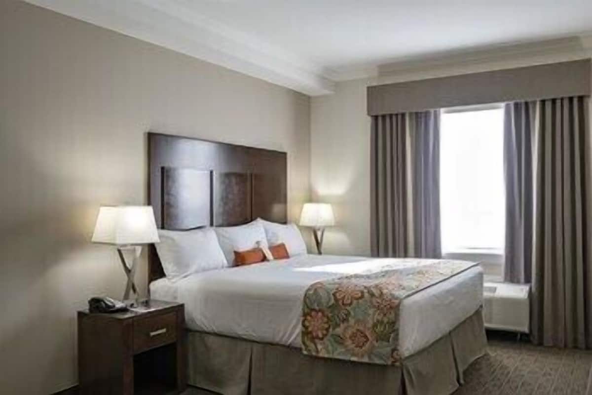 In-room safe, desk, blackout drapes, iron/ironing board