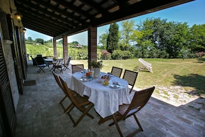 Outdoor dining