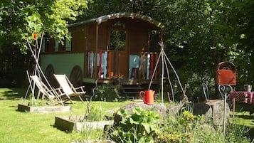 Comfort-Ferienhütte, Nichtraucher, Gartenblick | Außenbereich