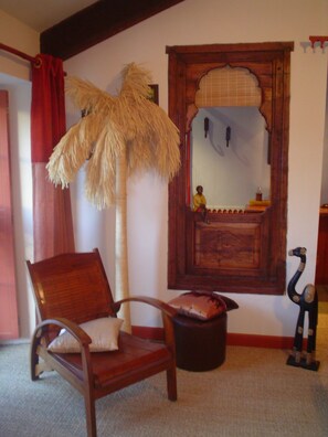 Classic-herbergi með tvíbreiðu rúmi - með baði (Mille et une Nuits) | Ókeypis þráðlaus nettenging, rúmföt